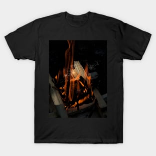 Log fire 1 T-Shirt